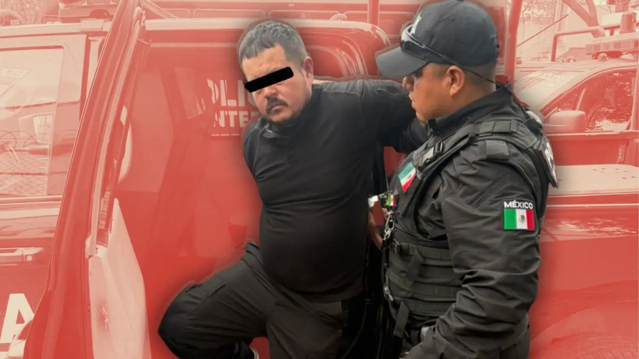 El ahora detenido fue identificado como Mario G., de 35 años Foto: Policía de Monterrey/Canva