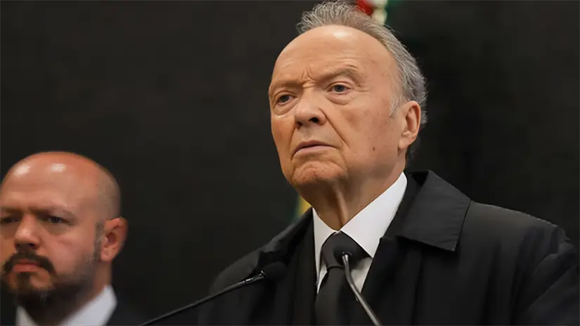 imagen recuadro Alejandro Gertz Manero, ex titular de la Fiscalía General de la República. Foto: Archivo