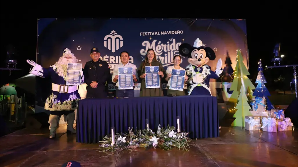 Mérida tendrá por primera vez una pista de hielo municipal durante festival navideño 2025