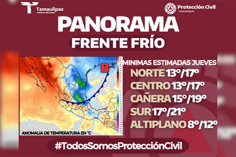 imagen recuadro Foto: Protección Civil Tamaulipas