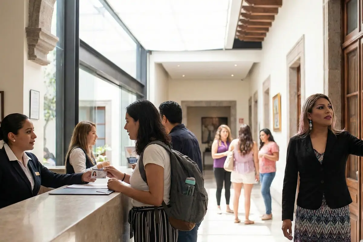 ¿Vas a un hotel en CDMX? Cuidado, podrían multar al establecimiento si no te piden esto. Foto: IA