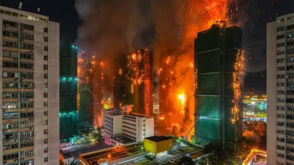 Incendio en Hong Kong: Van más de 60 muertos y casi 300 desaparecidos tras el siniestro