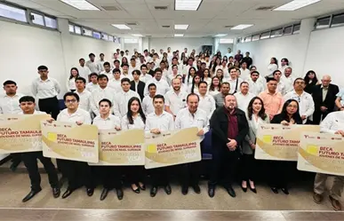 Buscan fortalecer la educación superior en Tamaulipas con entrega de becas educativas