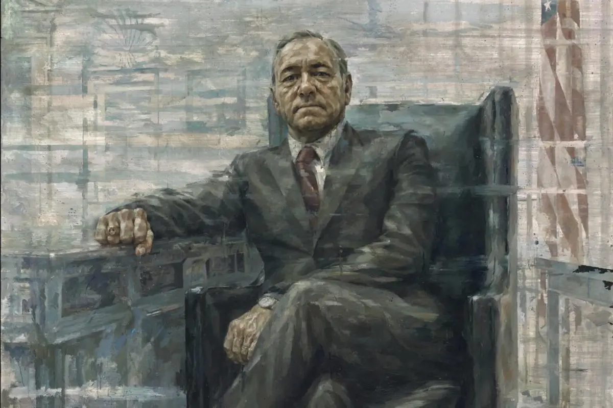 Kevin Spacey en pintura tipo óleo (Foto: IG @kevinspacey, @jonathanyeo, @smithsoniannpg / Canva)