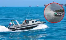 Explota lancha de la Marina en Cozumel; cinco elementos resultan lesionados Explota lancha de la Marina en Cozumel; cinco elementos resultan lesionados