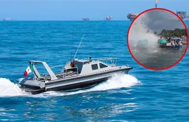 Explota lancha de la Marina en Cozumel; cinco elementos resultan lesionados