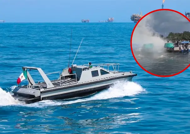 Explota lancha de la Marina en Cozumel; cinco elementos resultan lesionados