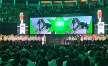 Manolo Jiménez presenta su Segundo Informe de Gobierno en Torreón ante más de 10 mil personas