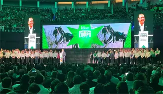 Manolo Jiménez presenta su Segundo Informe de Gobierno en Torreón ante más de 10 mil personas