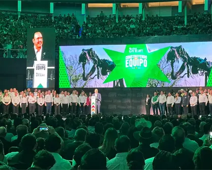 Manolo Jiménez presenta su Segundo Informe de Gobierno en Torreón ante más de 10 mil personas