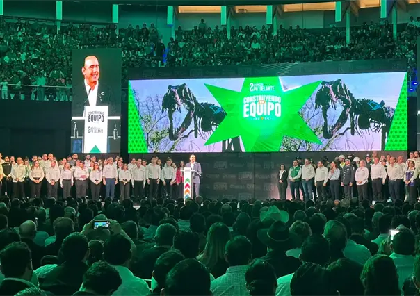 Manolo Jiménez presenta su Segundo Informe de Gobierno en Torreón ante más de 10 mil personas