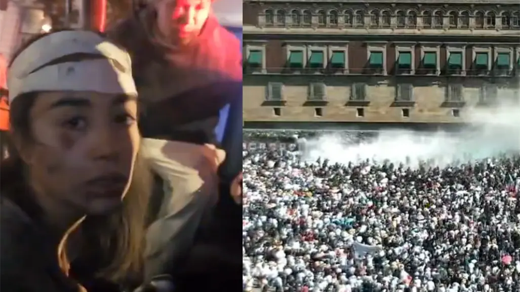 VIDEO | Daniela Toussaint revela a POSTA CDMX cómo fue golpeada por policías en la marcha del 15N