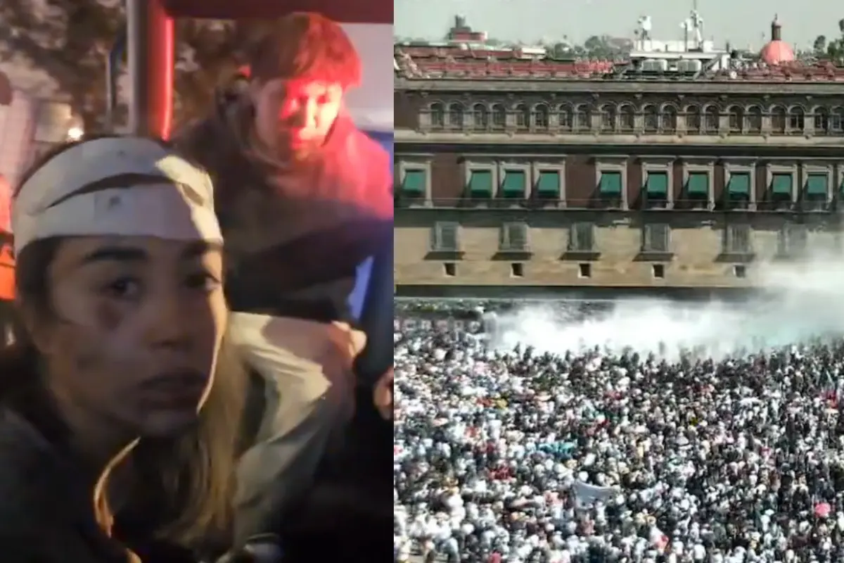 Daniela Toussaint confiesa sobre las agresiones que recibió de policías durante la marcha del 15N. Foto: Cortesía