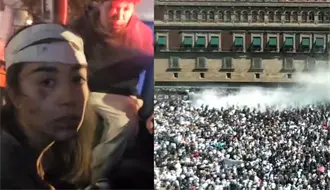 VIDEO | Daniela Toussaint revela a POSTA CDMX cómo fue golpeada por policías en la marcha del 15N