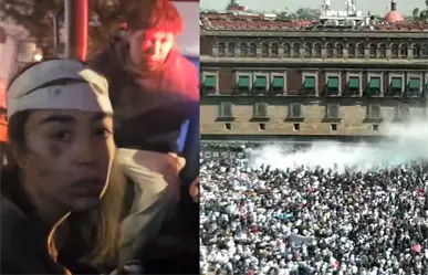 VIDEO | Daniela Toussaint revela a POSTA CDMX cómo fue golpeada por policías en la marcha del 15N
