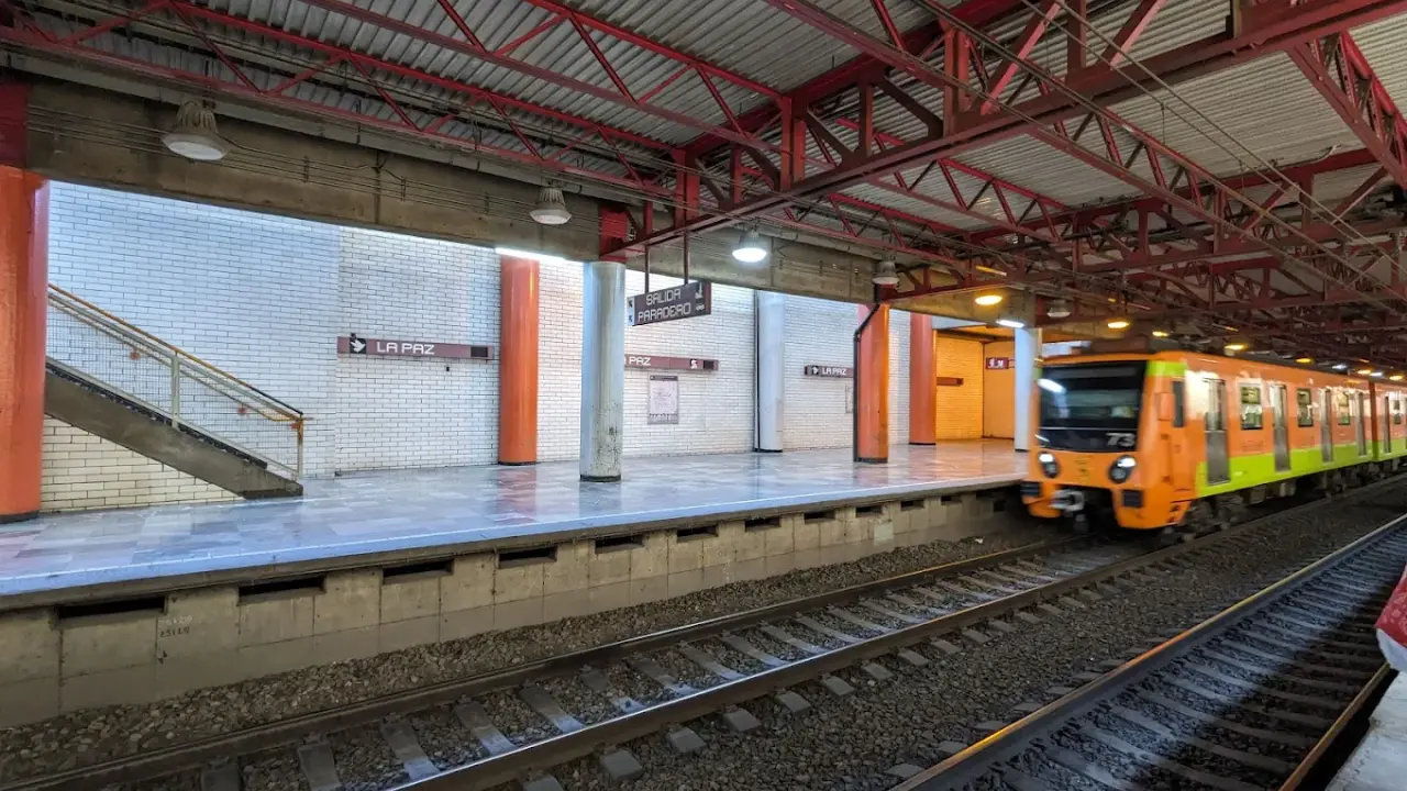 Estación del Metro La Paz. Foto: Maps José Manuel Coello