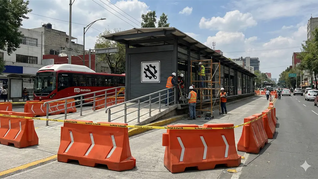 Metrobús CDMX cerrará 11 estaciones por segunda etapa de mantenimiento: ¿cuáles son las afectadas?