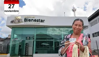 Pensión Bienestar: ¿Quién cobra hoy jueves 27 de noviembre de 2025?