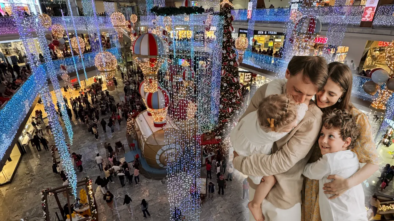 La capital se conoce por tener diferentes centros comerciales y se llenan de espíritu navideño. Foto: Maureen Hernández | Canva