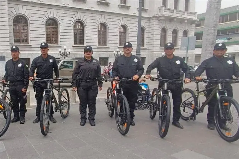 La Guardia Estatal de Proximidad refuerza sus acciones en el sur de Tamaulipas. Foto: Axel Hassel