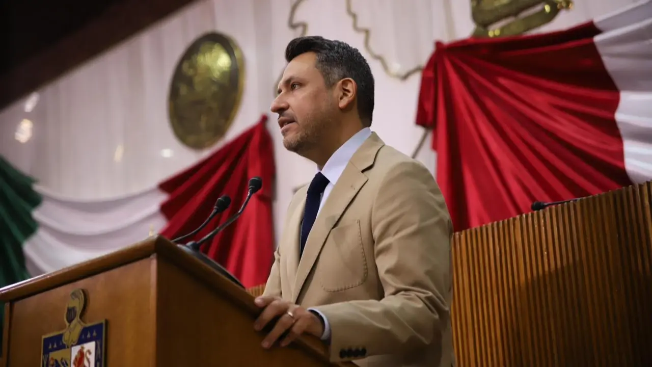 El diputado local de Morena, Tomás Montoya. Foto: Congreso de Nuevo León