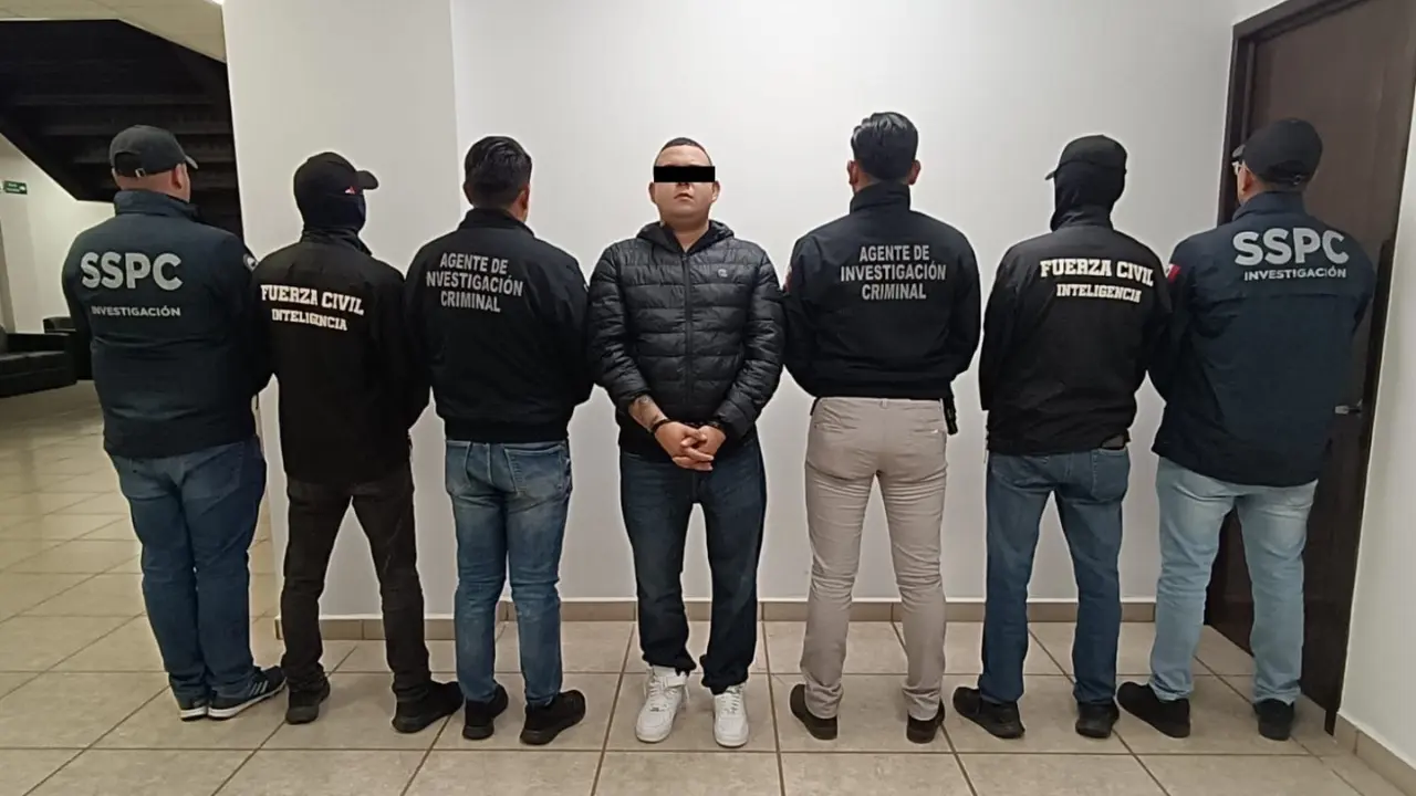 Jacob N. alias “El Ram”, considerado uno de los objetivos prioritarios del gobierno Federal y estatal. Foto: Fuerza Civil