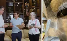 Recibe Américo Villarreal piezas bendecidas por el Papa León XIV para la monumental Virgen del Chorrito Recibe Américo Villarreal piezas bendecidas por el Papa León XIV para la monumental Virgen del Chorrito