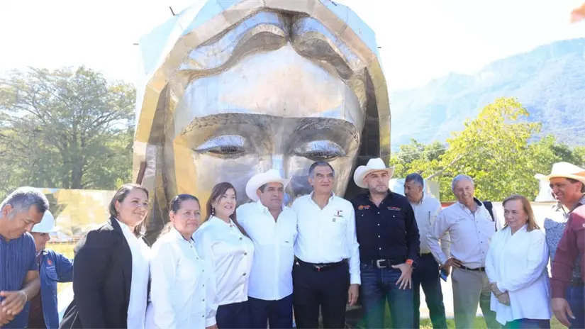 La Monumental Virgen será inaugurada el próximo 12 de Diciembre | Foto: gobierno de Tamaulipas