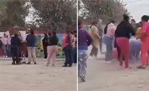 Esta riña fue provocada por padres que no quieren a una maestra con tatuajes en escuela de Durango Esta riña fue provocada por padres que no quieren a una maestra con tatuajes en escuela de Durango