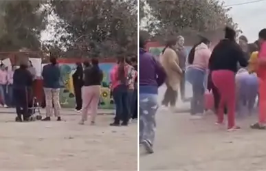 Esta riña fue provocada por padres que no quieren a una maestra con tatuajes en escuela de Durango