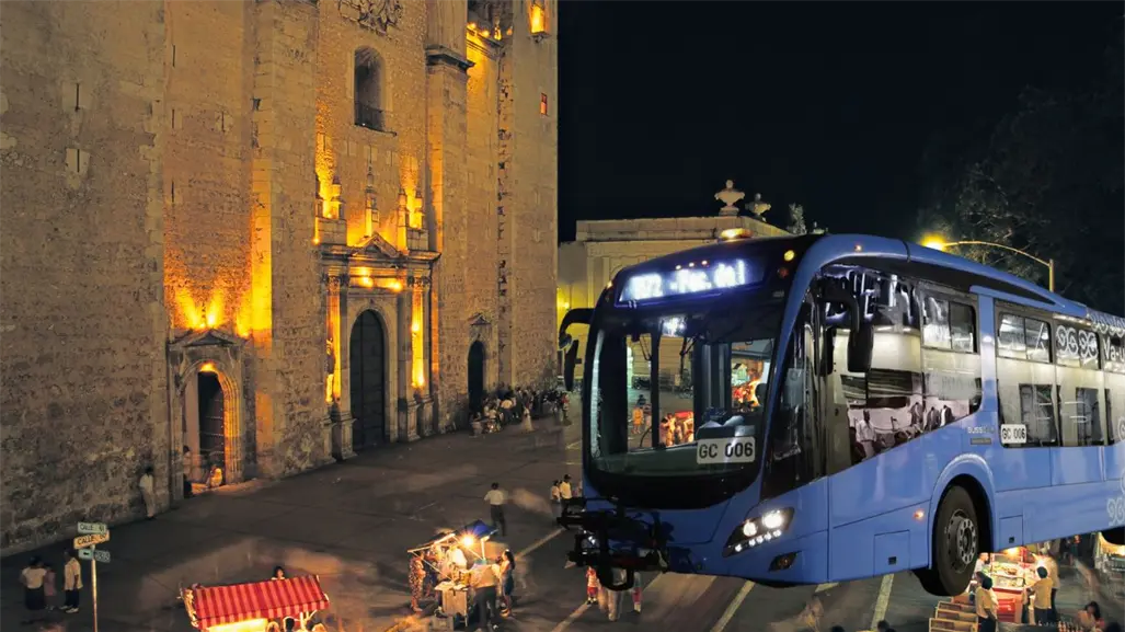 ¿Cuáles son todas las rutas nocturnas activas del Va y Ven en Mérida?