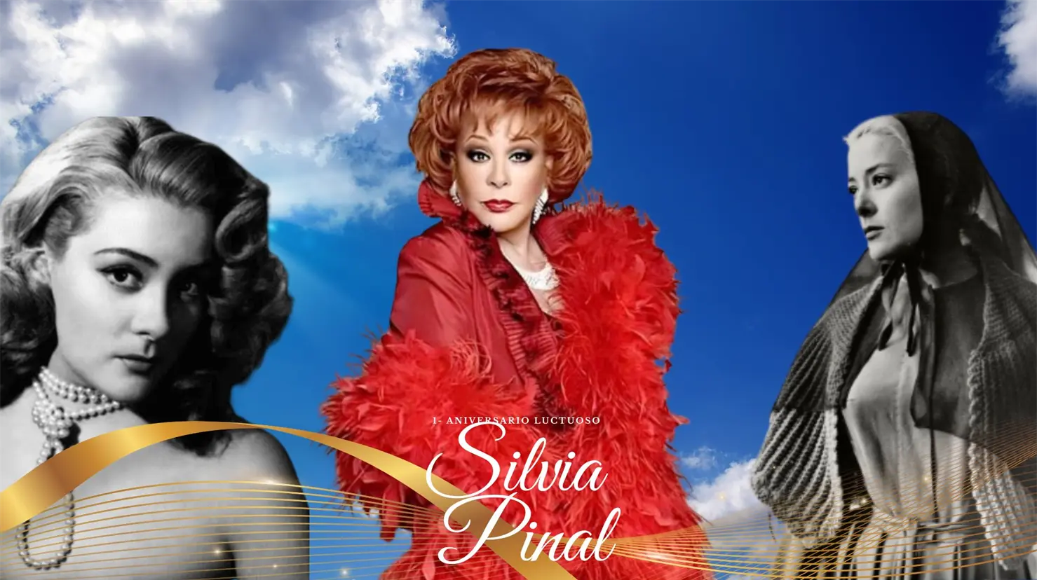 Silvia Pinal murió el 28 de noviembre de 2024 a los 93 años y su legado en artístico están presentes en el teatro, cine y televisión. Foto. Instagram @silviapinal_oficial/canva.