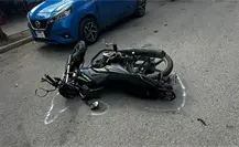 Por abrir su puerta, automovilista provoca accidente y deja una mujer lesionada en Umán