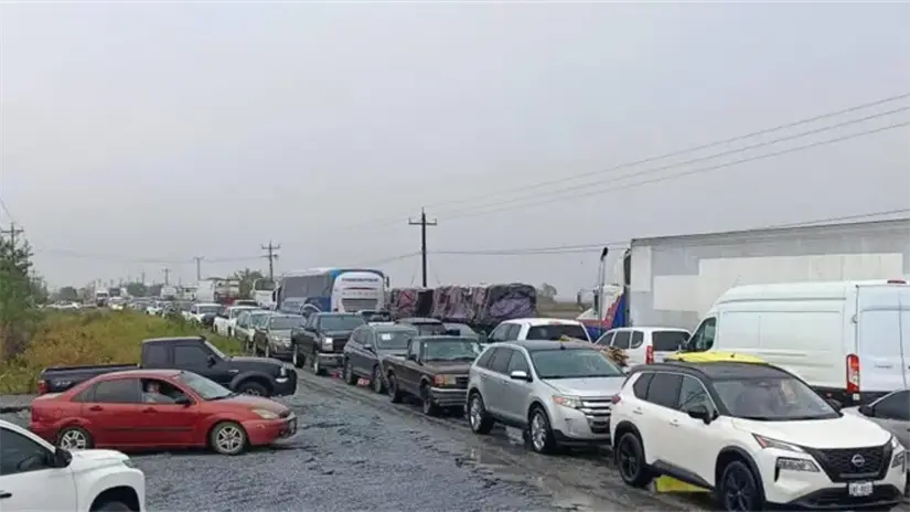 Las carreteras nacionales estuvieron bloqueadas por agricultores | Foto: Facebook