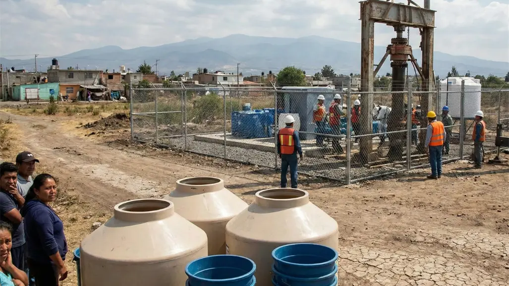 Tláhuac anuncia reducción de agua en cinco pueblos por mantenimiento a pozo y estos son los afectados