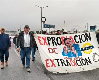 Crisis en AHMSA: trabajadores marchan en Saltillo para exigir soluciones tras casi 3 años sin respuestas