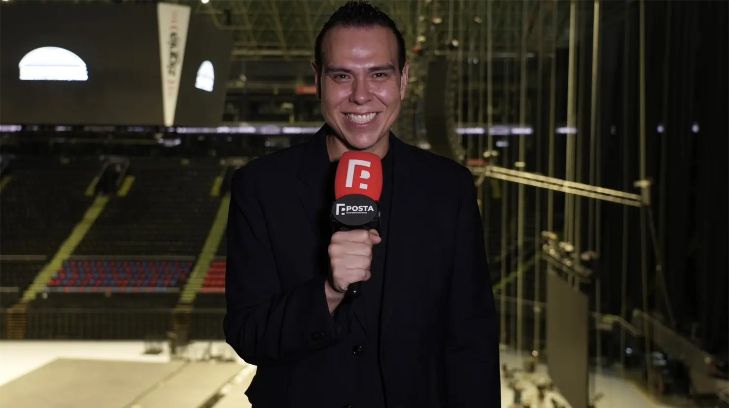 Dante Guillén, vocero de la Arena Monterrey. Foto: Carlos Barbosa