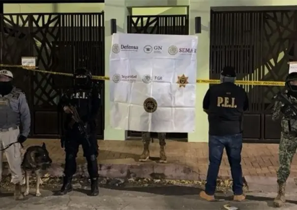 Cateo en Mérida: aseguran droga y detienen a tres personas en predios de la Dolores Otero