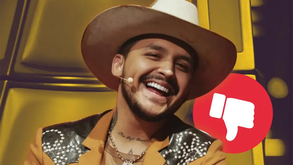 Christian Nodal es criticado por cantar esta icónica canción de los 60´s