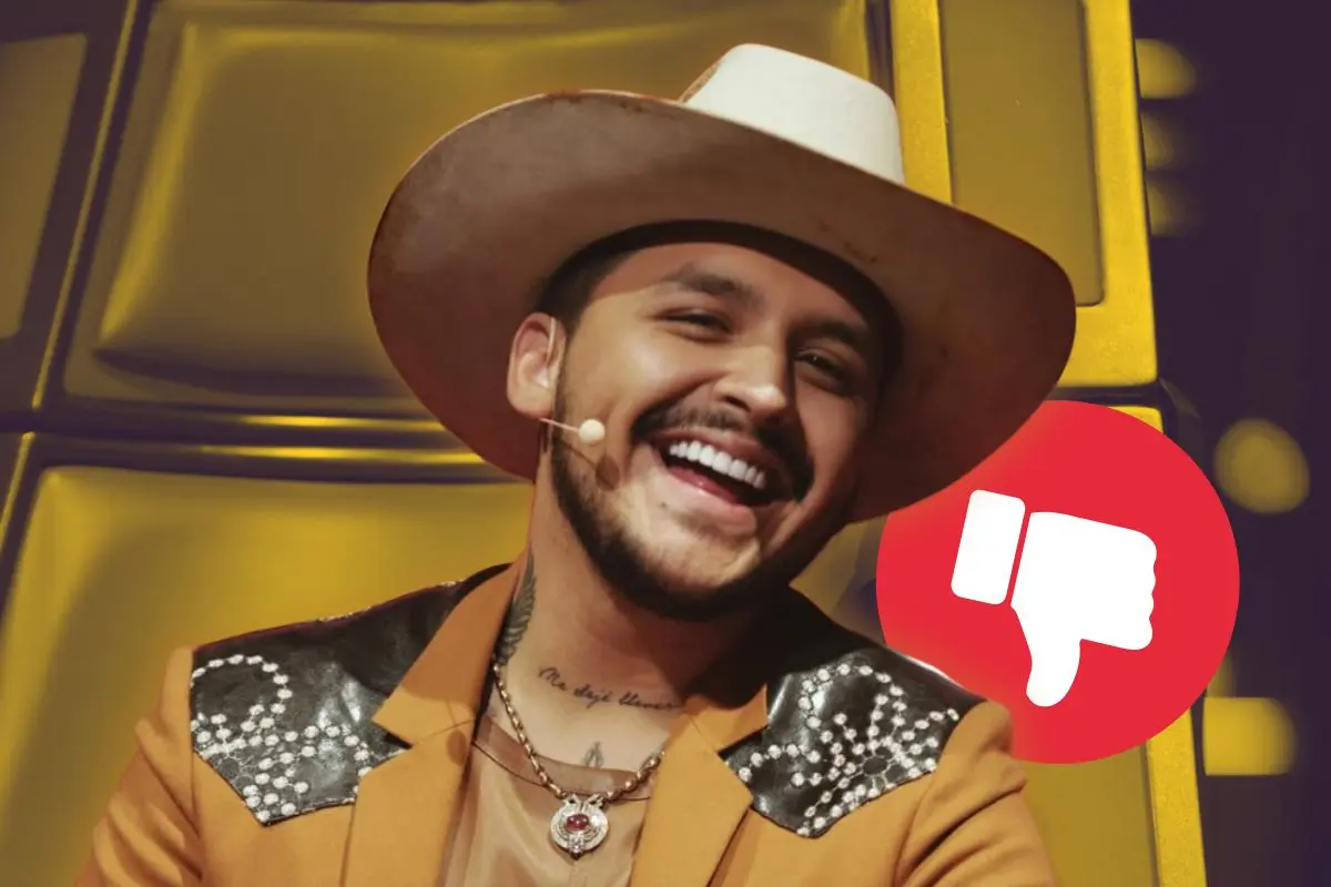 Christian Nodal continua siendo víctima de críticas por sus presentaciones en vivo. FOTO: CANVA/IG: @abelardobaezfotografía