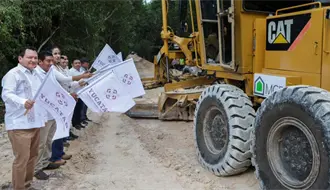 Inicia la construcción del camino X’tut–Sisbichén, obra que conectará Temozón y Chemax