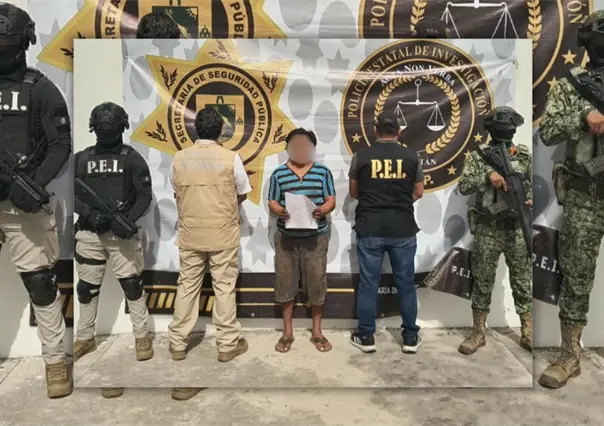 Cae presunto responsable de delitos sexuales y privación ilegal de una menor en Halachó, Yucatán