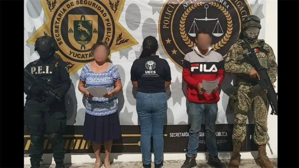 Detienen en Yucatán a dos presuntos integrantes de banda que incendiaba casas en Veracruz
