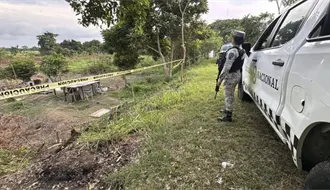 Abuelito limpiaba su terreno y localizó una osamenta humana en Villahermosa, Tabasco