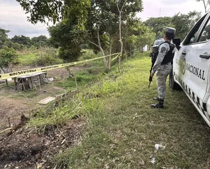 Abuelito limpiaba su terreno y localizó una osamenta humana en Villahermosa, Tabasco
