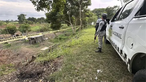 Abuelito limpiaba su terreno y localizó una osamenta humana en Villahermosa, Tabasco