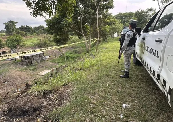 Abuelito limpiaba su terreno y localizó una osamenta humana en Villahermosa, Tabasco