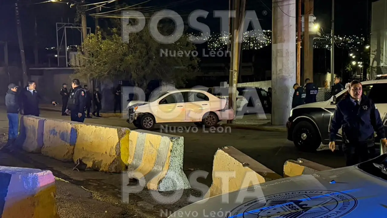 El detenido fue trasladado a las instalaciones de la Secretaría de Seguridad Pública de San Pedro Foto: POSTA