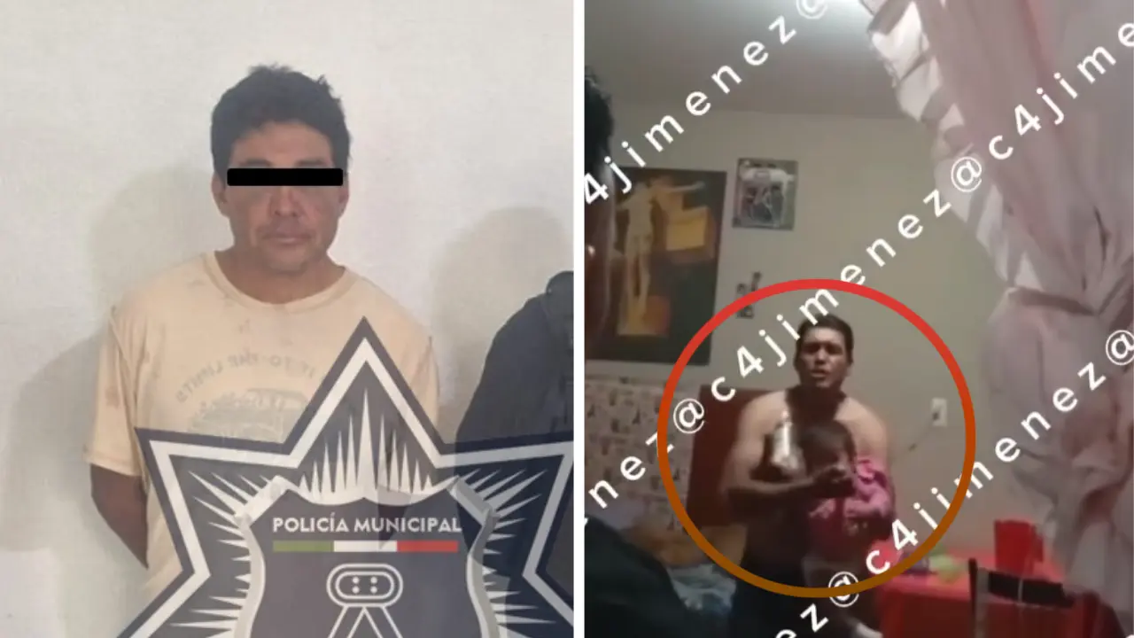 Hombre amenaza con matar a su bebé en Chimalhuacán y es detenido | Carlos Jiménez | Policía Municipal de Chimalhuacán