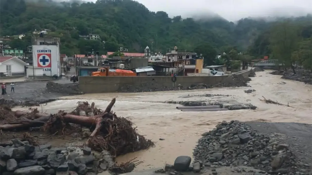 Frente frío 16 dejó nuevas inundaciones y más caos al norte de Veracruz